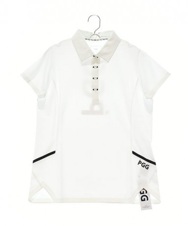 レディース 半袖ポロシャツ(2024年モデル) ホワイト系【中古】ゴルフウェア
