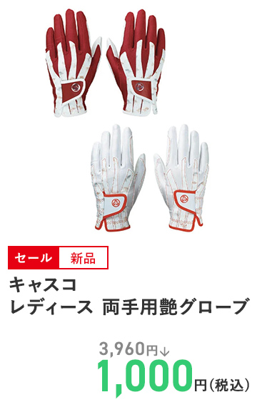 キャスコ レディース 両手用艶グローブ
