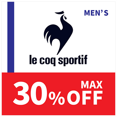 le coq sportif MEN’S MAX30％OFF