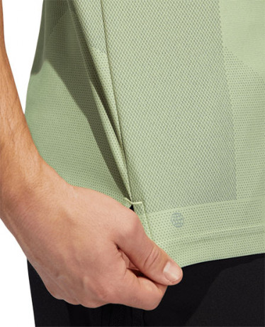 グラフィックジャカード 半袖シャツ QD186 パルスライム/レガシーイディゴ