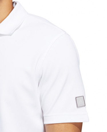 メランジ 汗染み軽減 半袖ポロシャツ ZK681 ホワイト