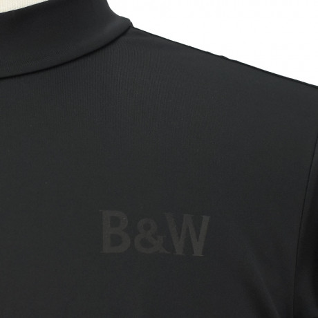 コンフォートスムースモックネックシャツ(2022年春夏モデル) BGS9502WM BK