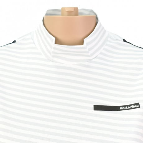 ミニボーダーノースリーブシャツ(2022年春夏モデル) BLS9802WI WH