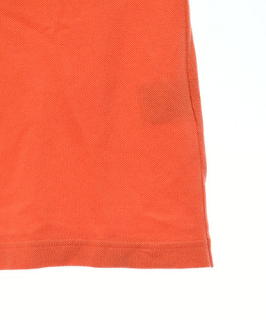 レディース 半袖ポロシャツ オレンジ系【中古】ゴルフウェア