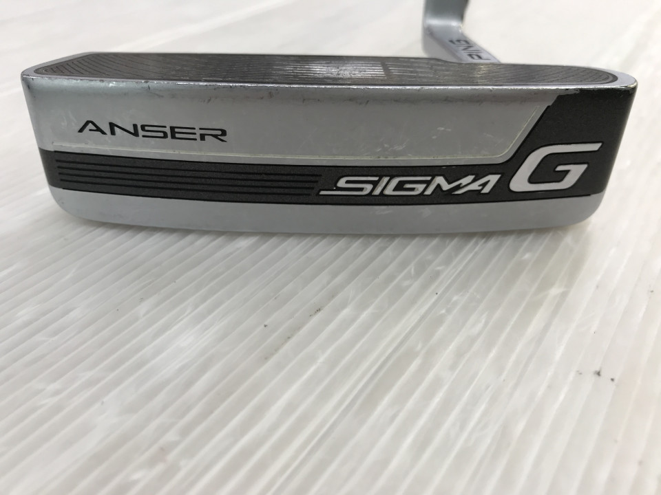ピン SIGMA G ANSER Platinum パター オリジナルスチール|ピンパター 