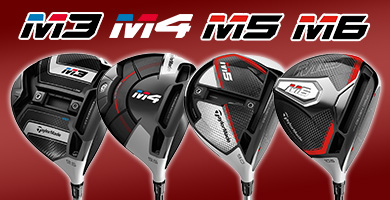 テーラーメイド Mシリーズ(M1、M2、M3，M4，M5、M6）ドライバー特集