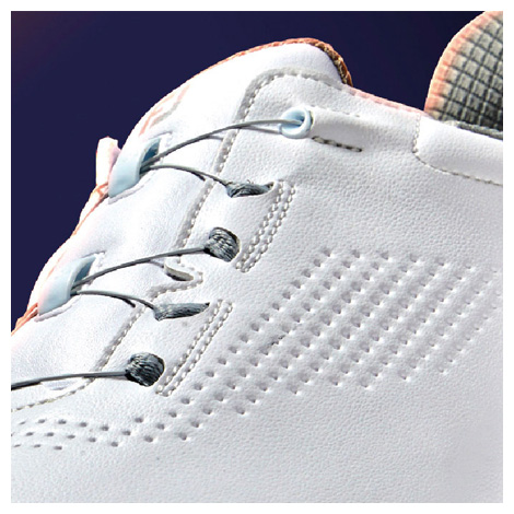 フューエル Laced スパイクレス 2022 ゴルフシューズ 55440W ホワイト