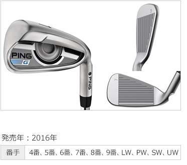 PING G710 アイアン2本セット(#7、UW) G710アイアン│CLUB PING【PINGオフィシャルサイト】