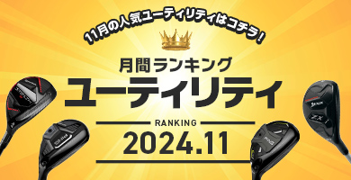 ユーティリティ 月間売れ筋ランキング　2024年11月度