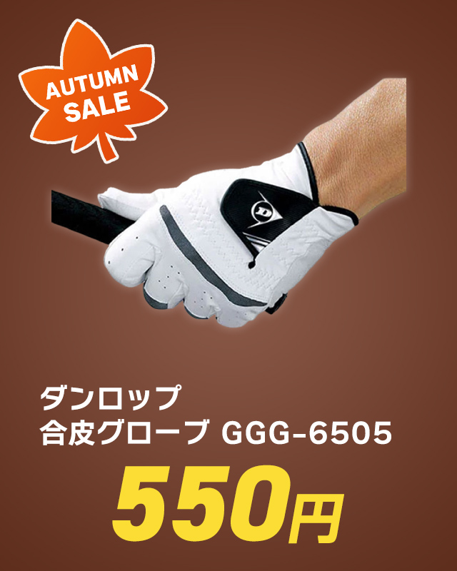 ダンロップ 合皮グローブ GGG-6505 550円